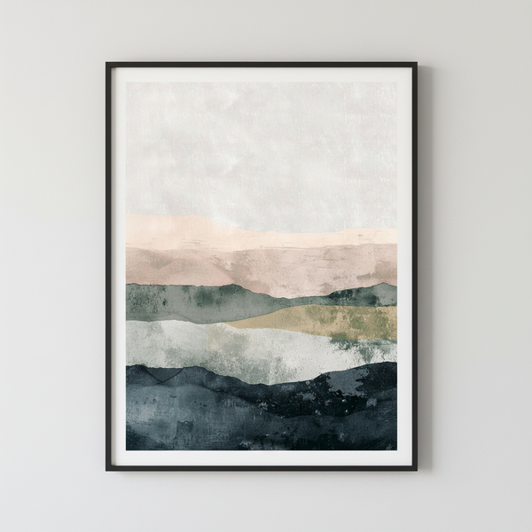 Muted Landscape - Marn Studios