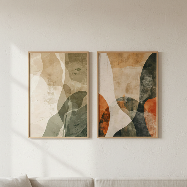 Pale Horizon I & II - Marn Studios