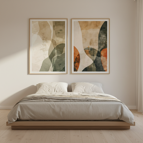 Pale Horizon I & II - Marn Studios
