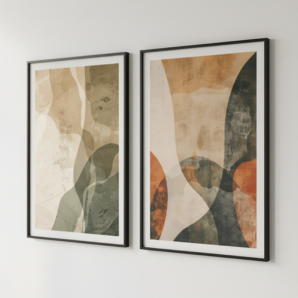 Pale Horizon I & II - Marn Studios