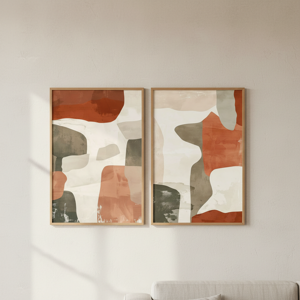 Calm Geometry I & II - Marn Studios