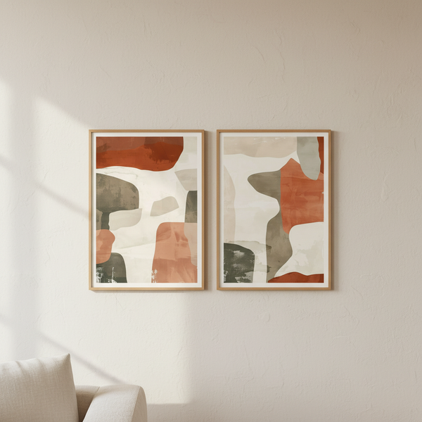 Calm Geometry I & II - Marn Studios