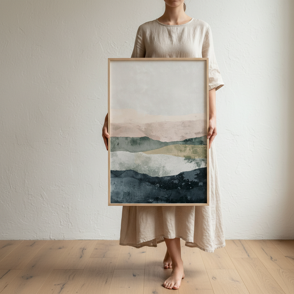 Muted Landscape - Marn Studios