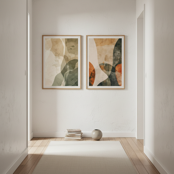 Pale Horizon I & II - Marn Studios