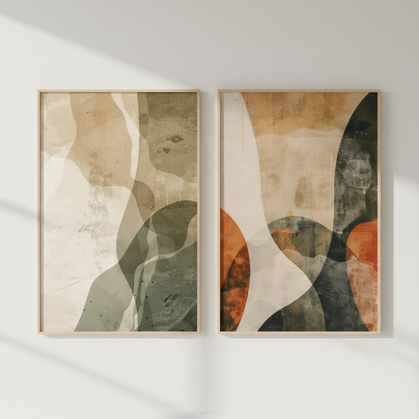 Pale Horizon I & II - Marn Studios
