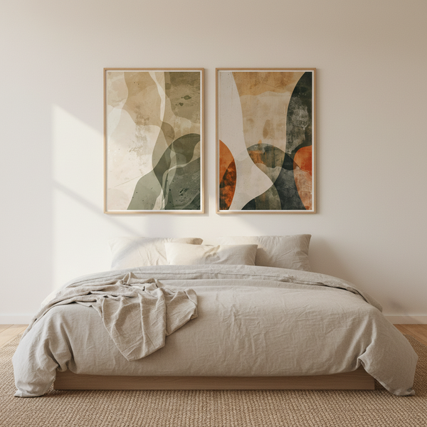 Pale Horizon I & II - Marn Studios