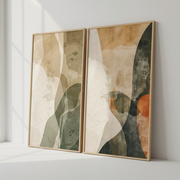 Pale Horizon I & II - Marn Studios