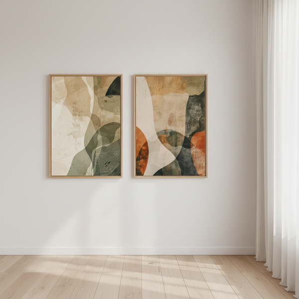 Pale Horizon I & II - Marn Studios