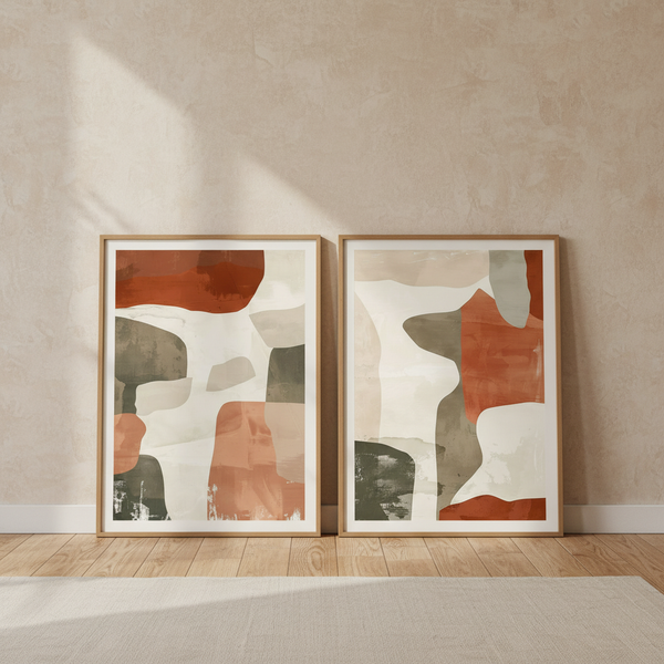 Calm Geometry I & II - Marn Studios