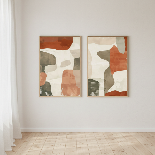 Calm Geometry I & II - Marn Studios