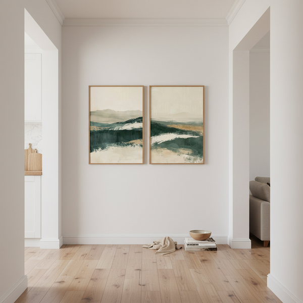 Desert Lines I & II - Marn Studios