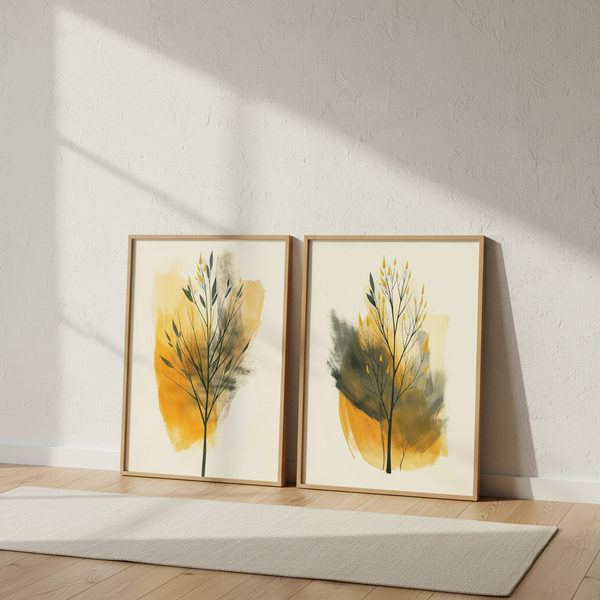 Warm Horizon I & II - Marn Studios