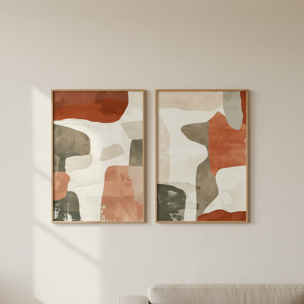 Calm Geometry I & II - Marn Studios