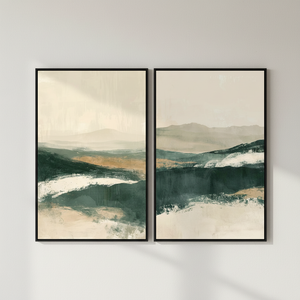 Desert Lines I & II - Marn Studios