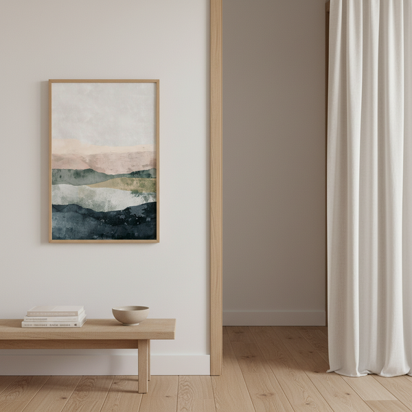 Muted Landscape - Marn Studios