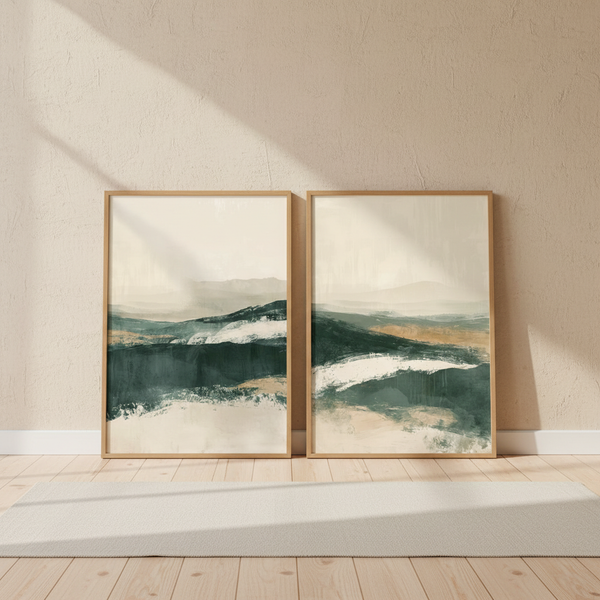 Desert Lines I & II - Marn Studios
