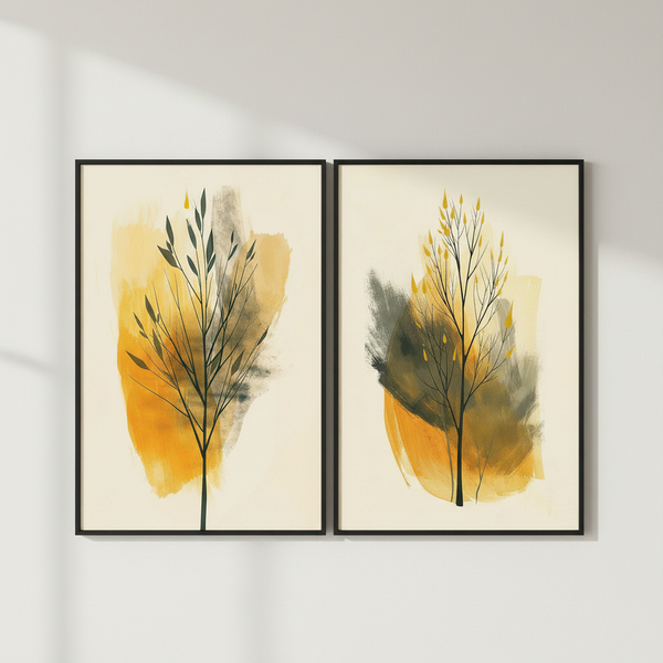 Warm Horizon I & II - Marn Studios